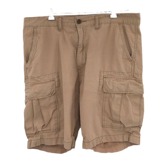 Levi's Other - Levi's  Light Weight Flat Front Tan Cargo Shorts